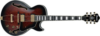 Ibanez AG95QA-DBS Dark Brown Sunburst