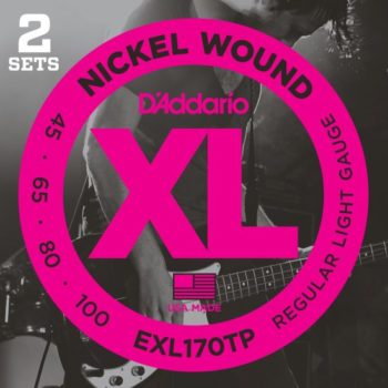 Daddario EXL170TP 2-Pack Nickel Wound