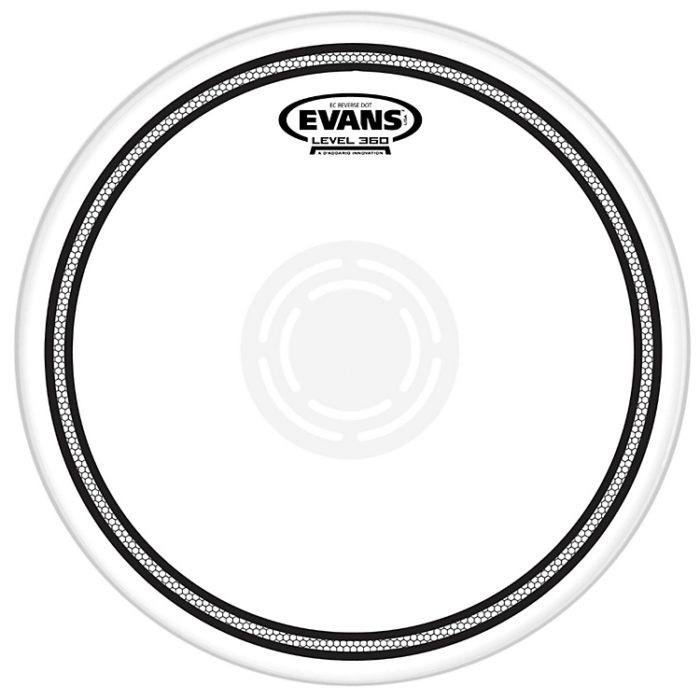 Evans 14" EC2 Coated Snare Reverse Dot