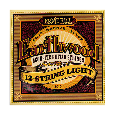 Ernie-Ball Earthwood Bronze Acoustic 12-string Light 9-46 EB2010