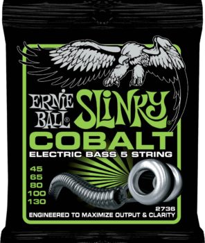 Ernie-Ball Cobalt 5-String Bass 2736 45-130