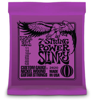 Ernie-Ball Slinky Nickelwound 7-STR Power Slinky 9-52 EB2623