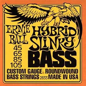 Ernie-Ball Hybrid Slinky Bass 2833 45-105