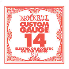 Ernie-Ball EB-1014  014 Plain Guitar Str.