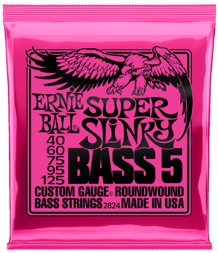Ernie-Ball Super Slinky Bass 5 2824 40-125