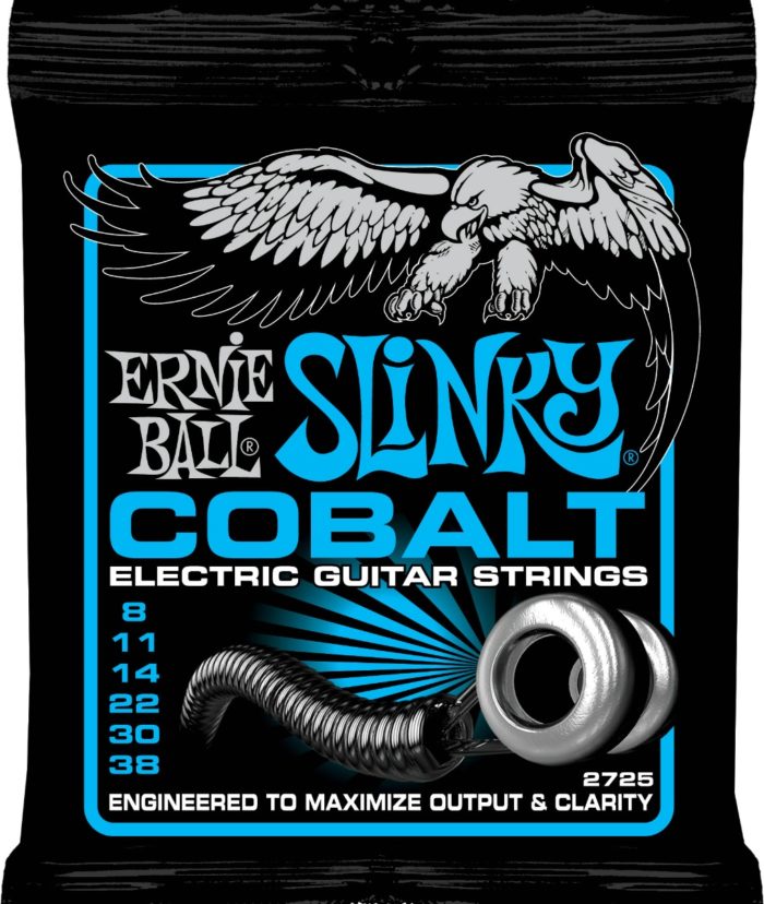 Ernie-Ball Cobalt Extra Slinky 2725 8-38