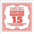 Ernie-Ball EB-1015  015 Plain Guitar Str.