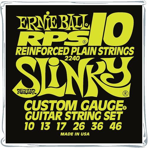 8-38 Gauge Ernie Ball Extra Slinky RPS cuerdas para guitarra eléctrica con níquel