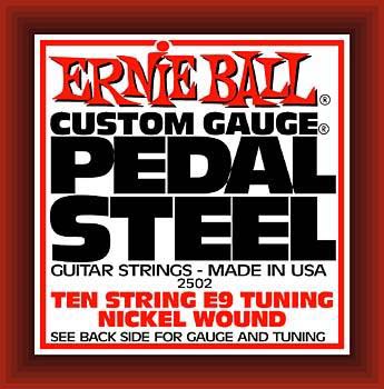 Ernie-Ball E9 Pedal Steel EB2502