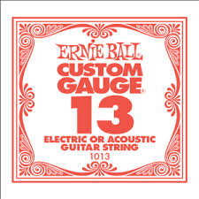 Ernie-Ball EB-1013 013 Plain Guitar Str.