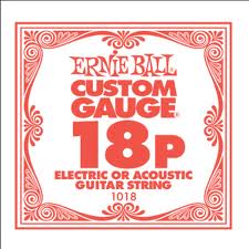 Ernie-Ball EB-1018  018 Plain Guitar Str.