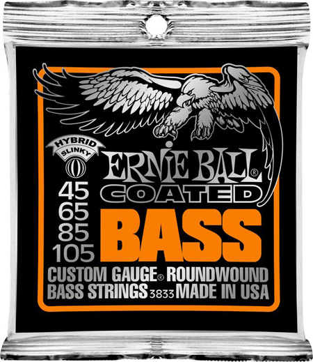 Ernie-Ball RPS Coated Bass Hybrid Slinky 45-105 EB-3833