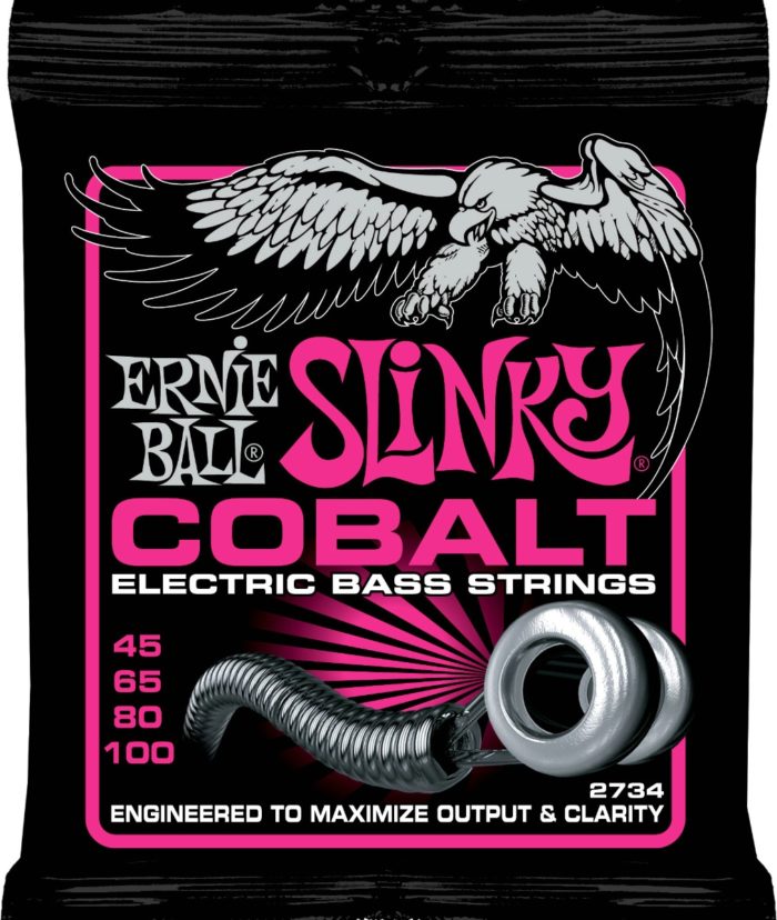 Ernie-Ball Cobalt Super Slinky Bass 2734 45-100