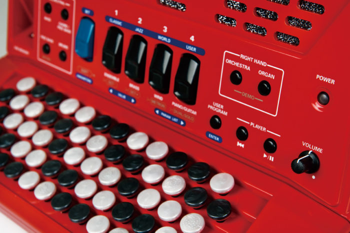 Roland V-Accordion FR-1XB Knap Red