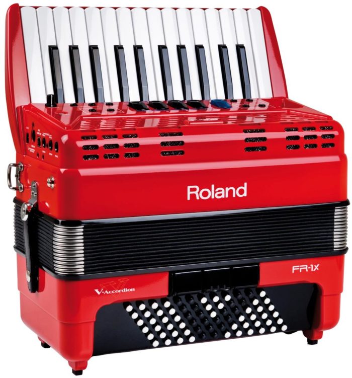 Roland V-Accordion FR-1X Piano Red