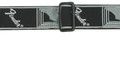 Fender 2" monogrammed strap Black/grey