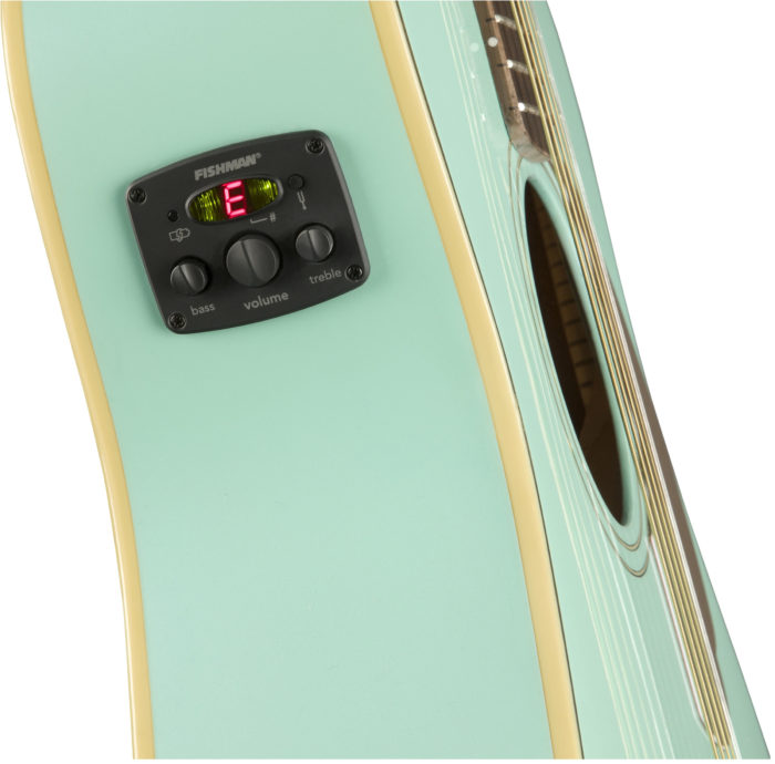 Fender Malibu Player Aqua Splash