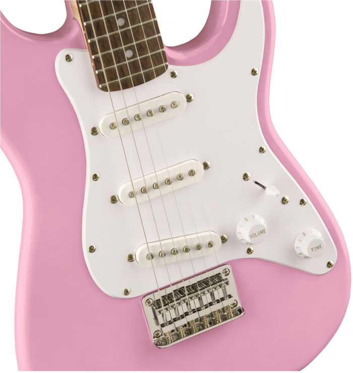 Squier Mini Strat CF Pink