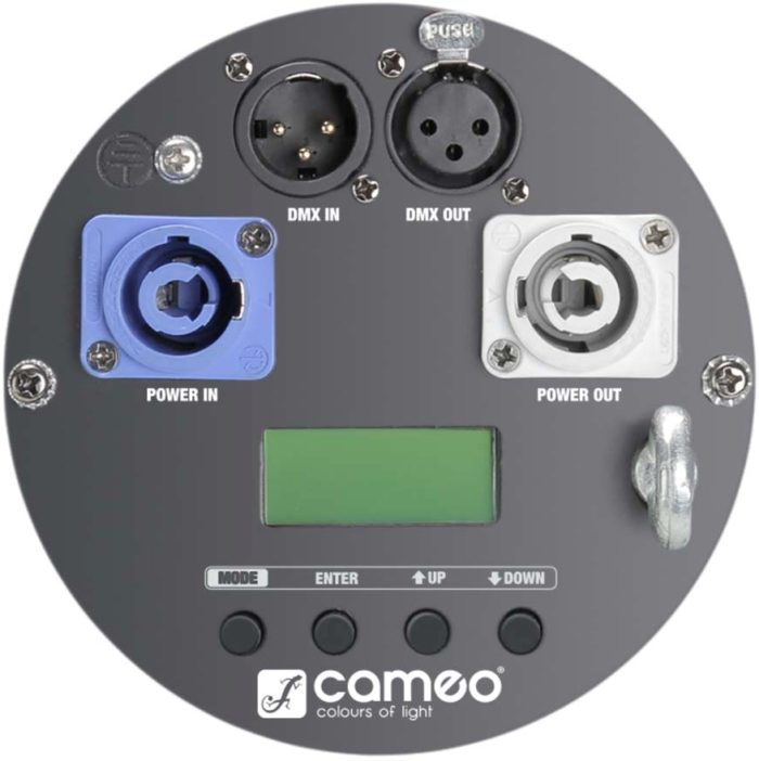 Cameo Studio PAR 64 CAN RGBWA+UV 12 W Black