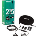 Shure SE215 EARPHONE  BLACK W/ RMCE-UNI