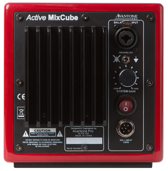 Avantone MixCubes Active RED Mono