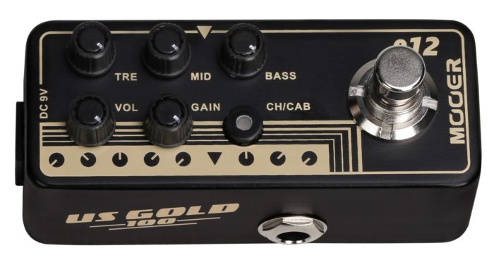 Mooer Micro PreAMP 012| US GOLD 100