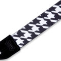 Levys MP2 008 3-Bar Stripe, Black, White