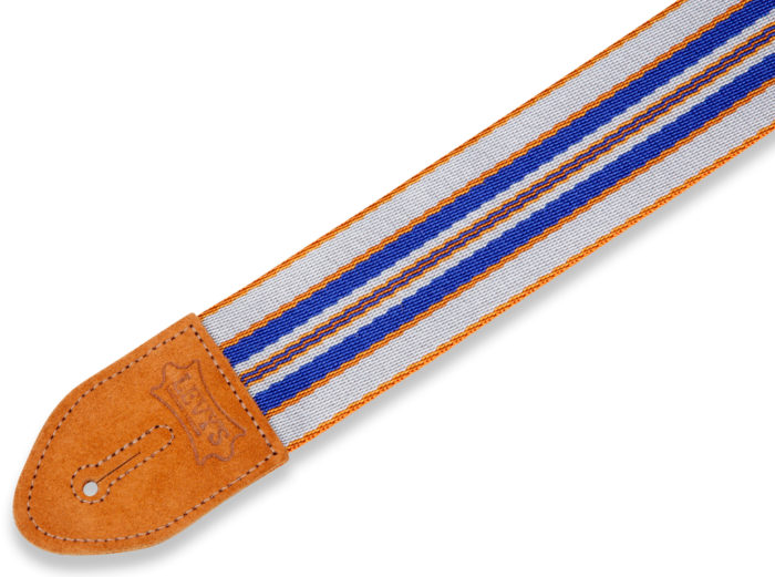 Levys MC8VIN 005 Tan With Blue and White Stripe Pattern