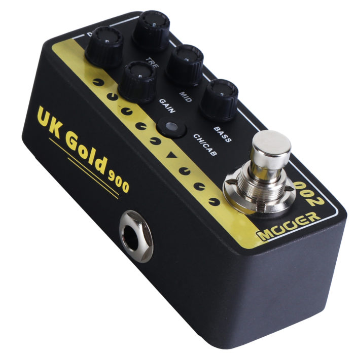 Mooer Micro PreAMP 002 | UK Gold 900