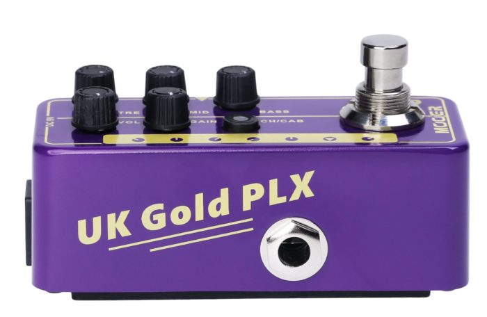 Mooer Micro PreAMP 019 | UK Gold PLX