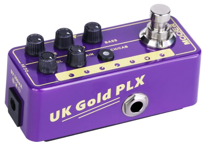 Mooer Micro PreAMP 019 | UK Gold PLX