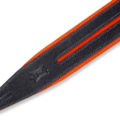 Levys MG317DRS Double Racing Stripe, Black, Orange
