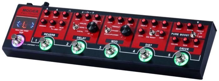 Mooer Red Truck Combined Pedal