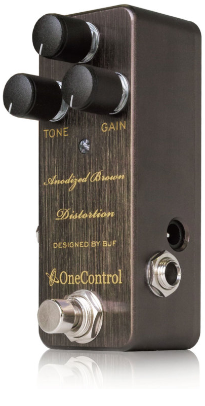 One-Control Anodized Brown Distortion