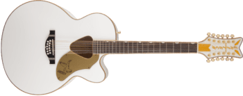 Gretsch G5022CWFE-12 Rancher Falcon Jumbo White