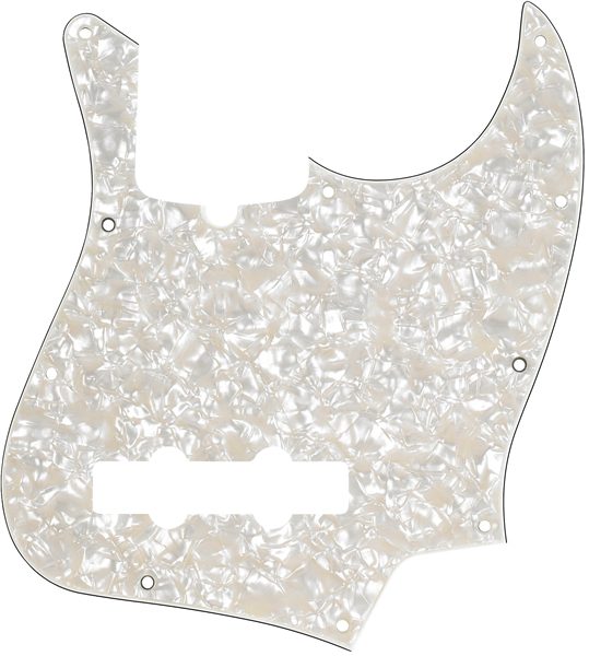 Fender Pickguard Jazz Bass (USA) White Pearl