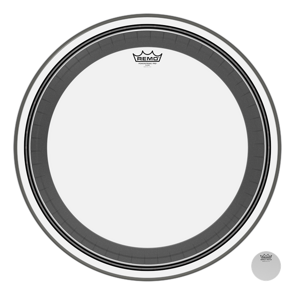 Remo 24" Powerstroke Pro Clear - Bass Drum