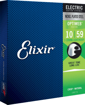 Elixir CEL19074 7-String 10-59 Light Heavy