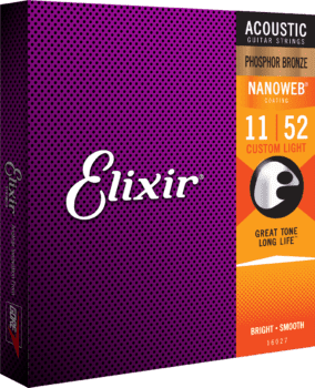 Elixir CEL16027 Custom Light 11-15-22-32-42-52