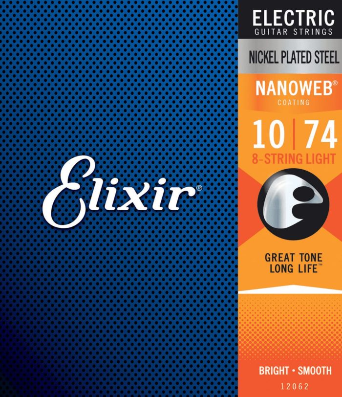 Elixir CEL12062 8-String 10-74 Light
