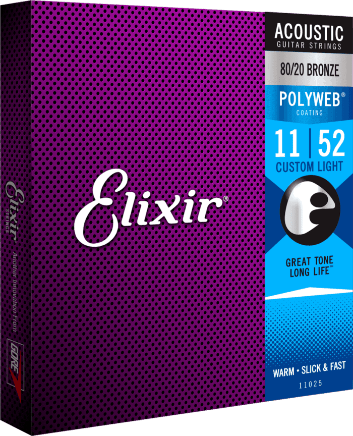 Elixir CEL11025 Custom Light 11-15-22-32-42-52