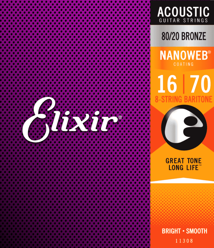 Elixir CEL11308 8-String Bariton 16-22-30-12-47-14-59-70