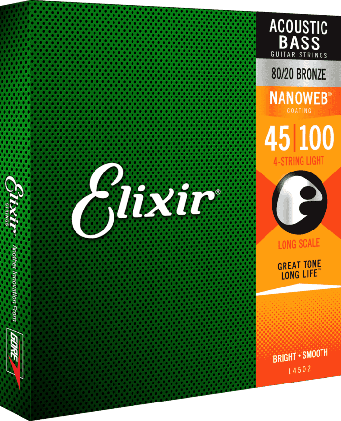 Elixir CEL14502 Acoustic Bass Light 45-65-80-100