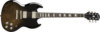 Epiphone SG Modern Figured Trans Black Fade