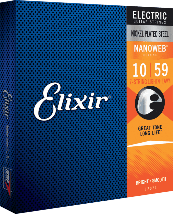 Elixir CEL12074 7-String 10-59 Light Heavy