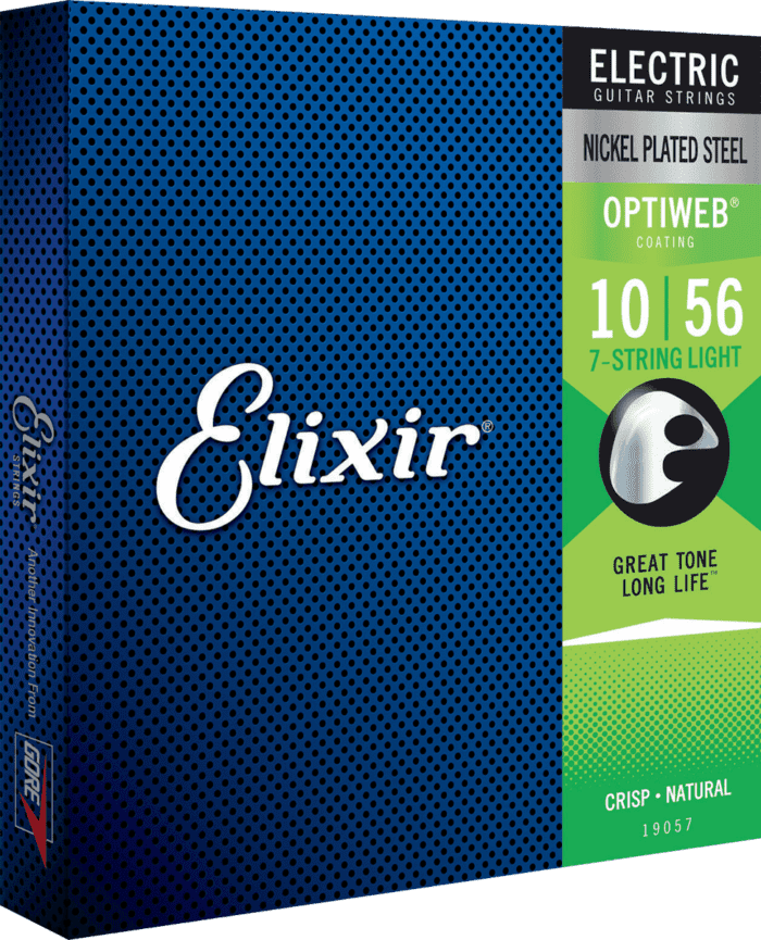 Elixir CEL19057 7-String 10-56 Light