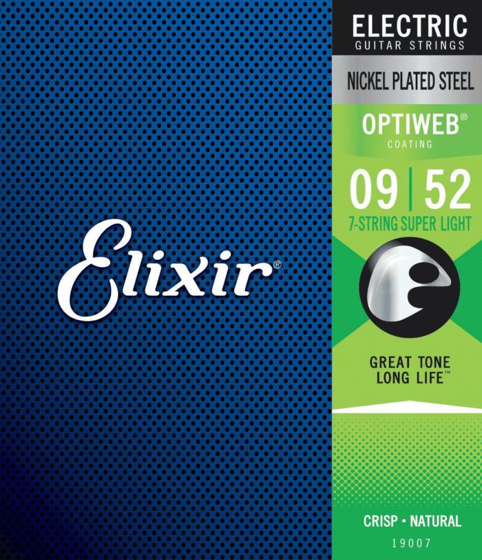 Elixir CEL19007 7-String 09-52 Super Light