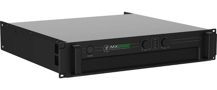 Mackie MX2500 - 2500W Professional Power Amplifier