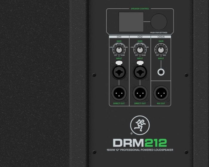 Mackie DRM212 1600W - 12" Professional Powered Loudspeaker 