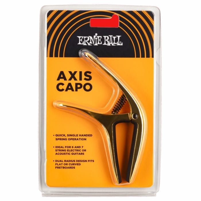 Ernie-Ball EB-9603 AXIS CAPO GOLD